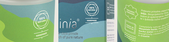 PLASINIA化妝品品牌形象VI設計包裝設計，傳達全天然產品系列