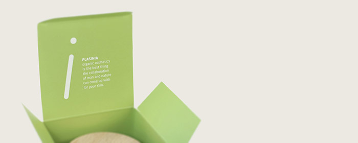 PLASINIA化妝品品牌形象VI設計包裝設計，傳達全天然產品系列