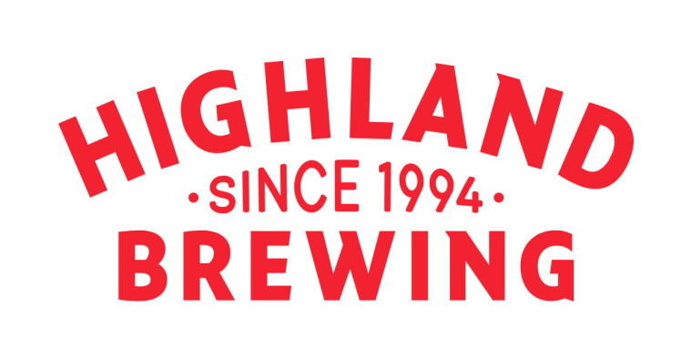Highland Brewing啤酒包裝設計標志設計，字母“H”與指南針巧妙的融合