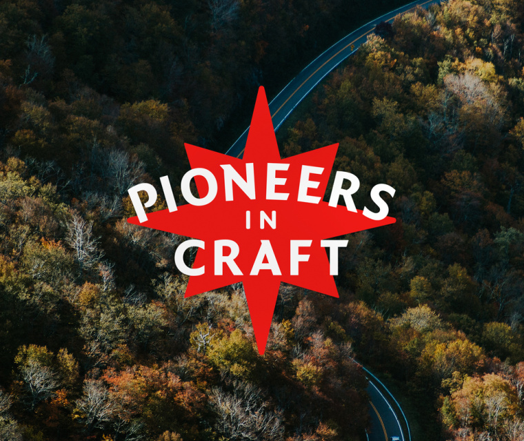 Highland Brewing啤酒包裝設計標志設計，字母“H”與指南針巧妙的融合