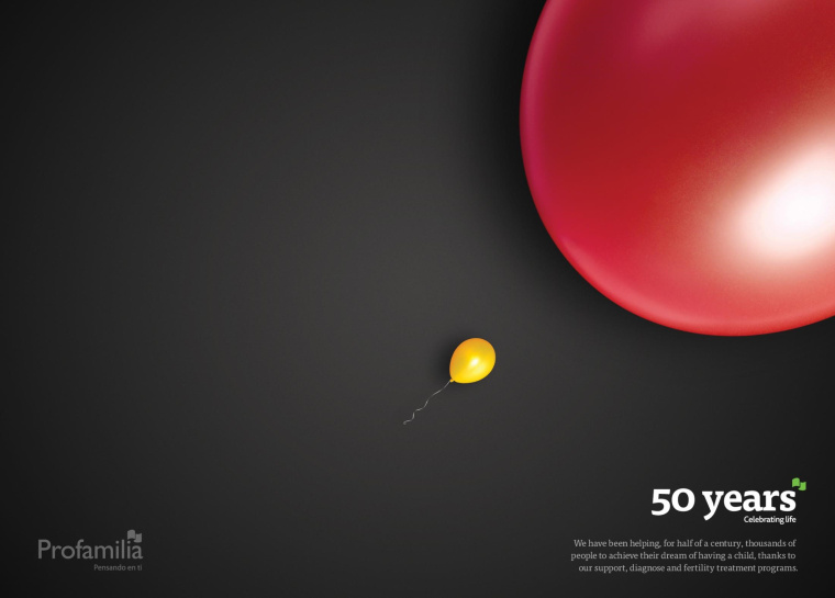 Profamilia體檢中心癌癥生育健康醫療檢測平面廣告創意設計-生育能力體檢檢測