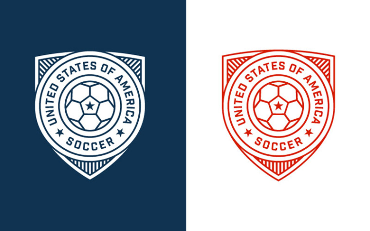 美國足球徽標logo設計--上海logo設計公司