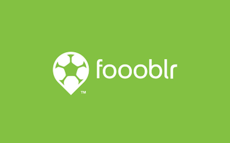 Foooblr 足球標志logo設計”足球+地點“-上海logo設計公司