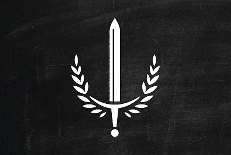 橄欖花加寶劍足球俱樂部logo設計-上海logo設計公司