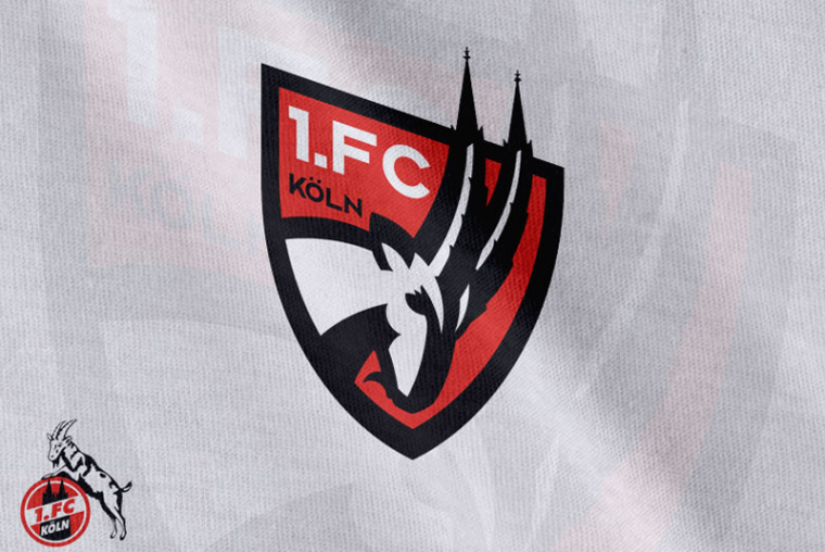 1. FC科隆波峰足球俱樂部會標logo設計-上海logo設計公司