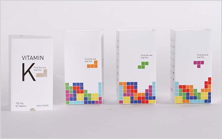 保健維生素包裝設(shè)計