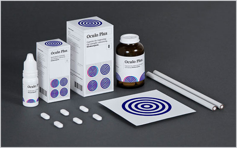 改善眼睛視力包裝的膠囊包裝設(shè)計