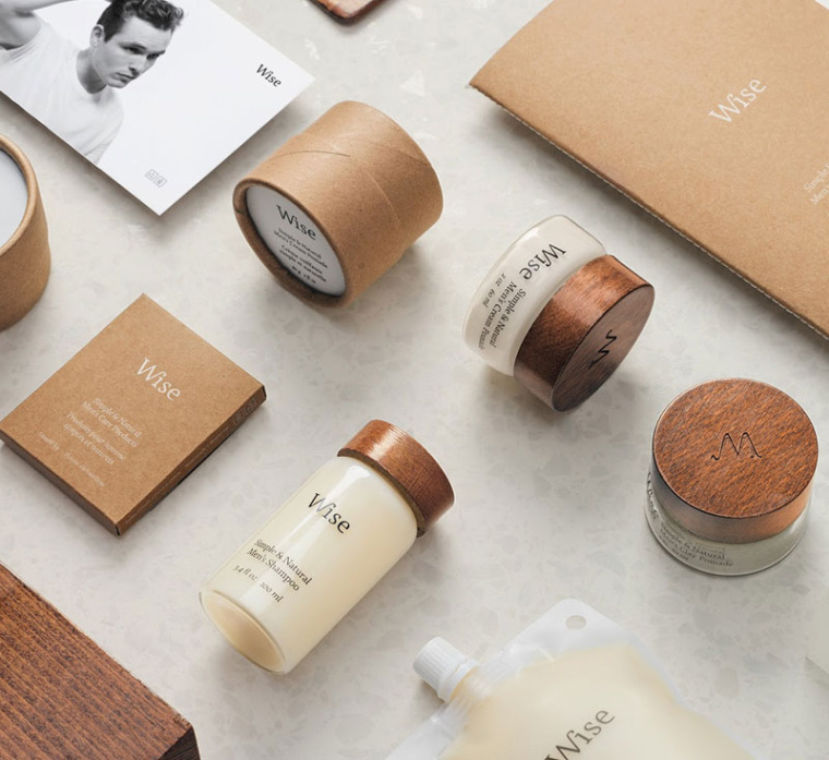 明智的男士護理包裝設計