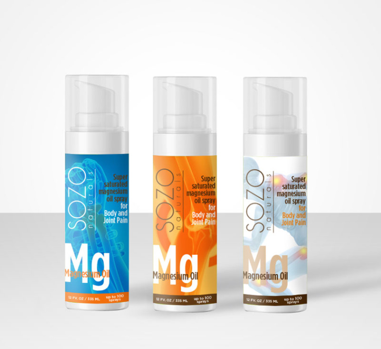 SOZO天然鎂油包裝設計