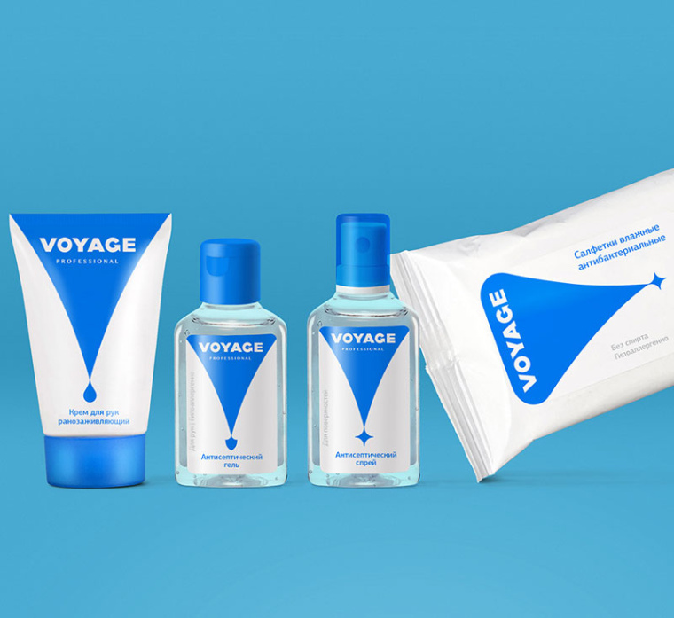 航程護膚品包裝設計