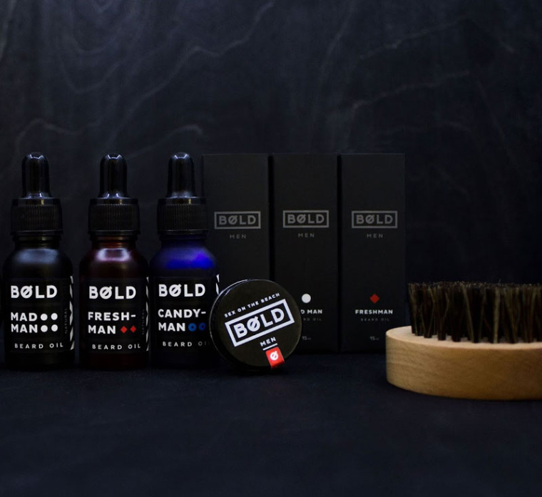 男性胡子修飾包裝設計