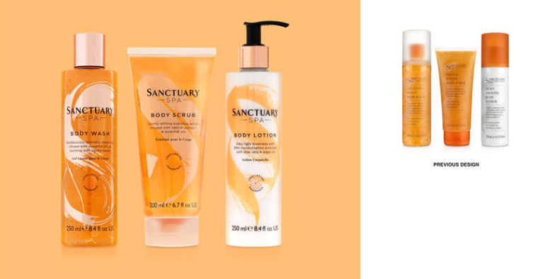 圣殿溫泉護膚品包裝設計