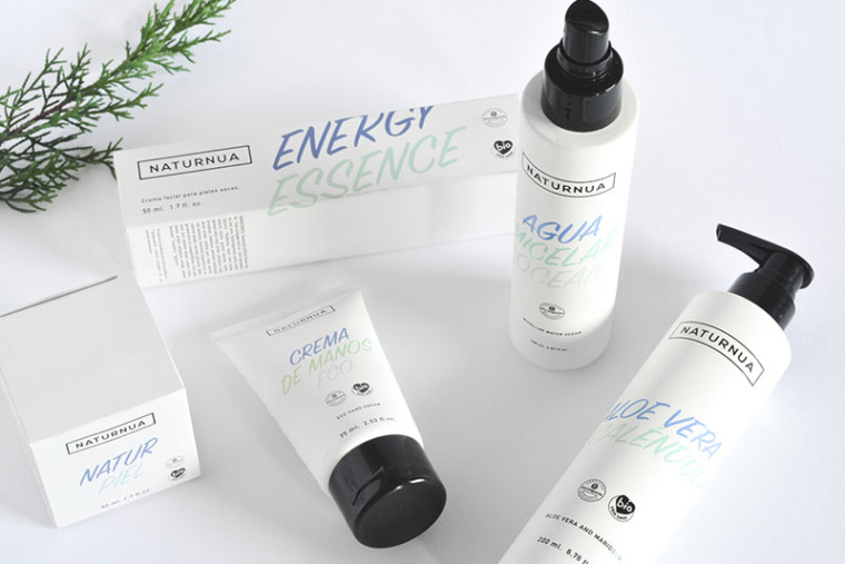 NATURNUA護膚品包裝設計
