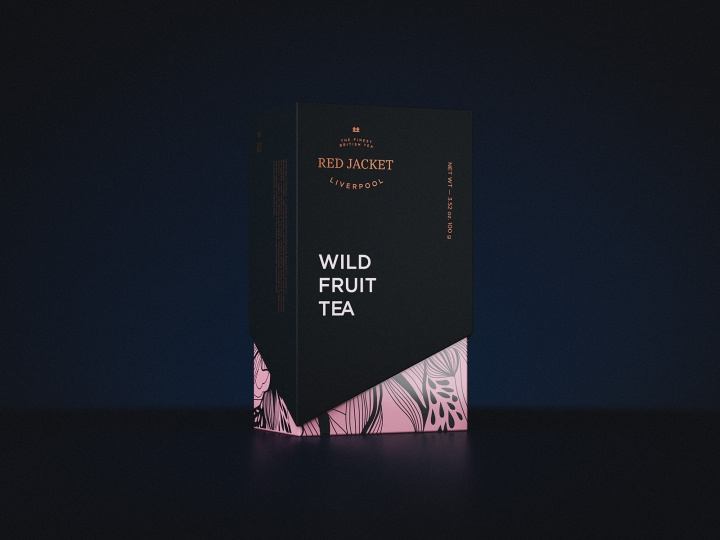 紅色夾克茶“茶之海洋”包裝設計，歷史傳說與現代藝術的融匯之作