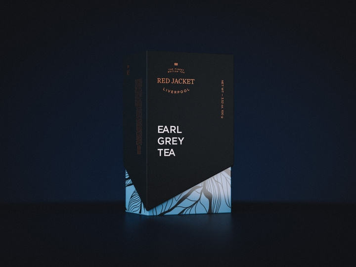 紅色夾克茶“茶之海洋”包裝設計，歷史傳說與現代藝術的融匯之作
