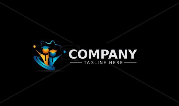 COMPANY人物標志教育標志logo設計-上海標志設計公司欣賞