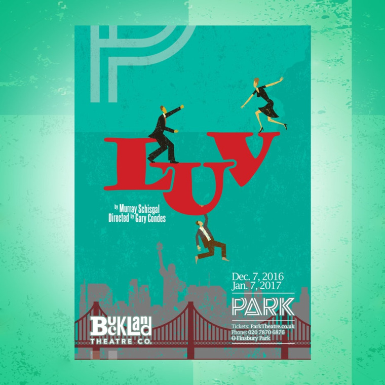 由P點設計公司設計的有趣的劇院海報-如何設計一個海報終極指南