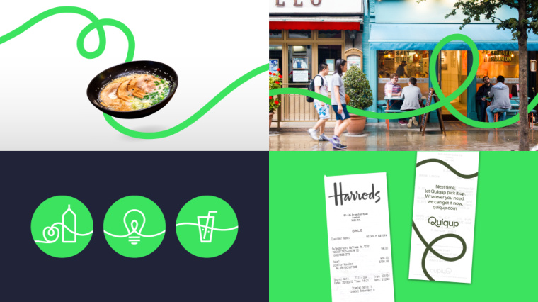 Quiqup 物流快遞配送公司品牌形象重塑-VI應用設計