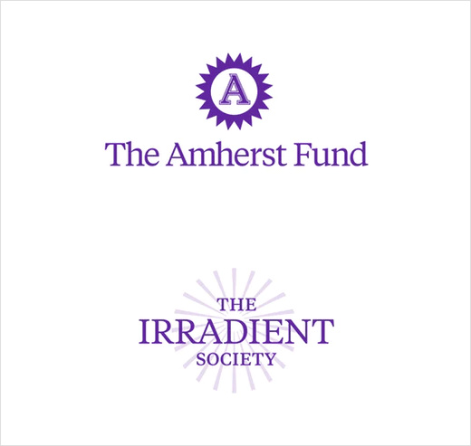 Amherst阿默斯特學院大學太陽圖書印章標志設計與吉祥物設計-上海標志設計公司