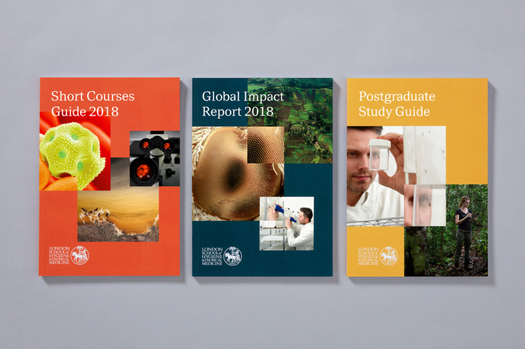 倫敦衛生與熱帶醫學院大學品牌形象設計-海報設計