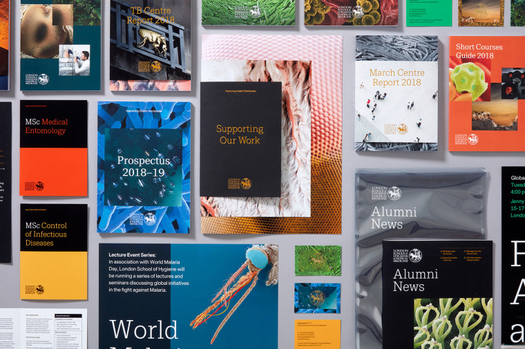 倫敦衛生與熱帶醫學院大學品牌形象設計