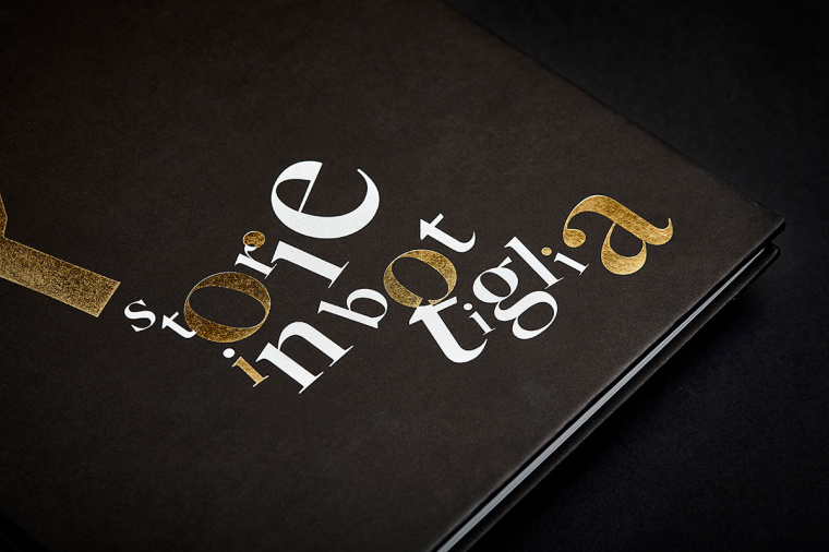 Nuceria Group 國外酒文化宣傳畫冊設計“瓶子里的故事”