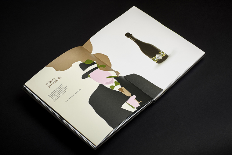 Nuceria Group 國外酒文化宣傳畫冊設計“瓶子里的故事”