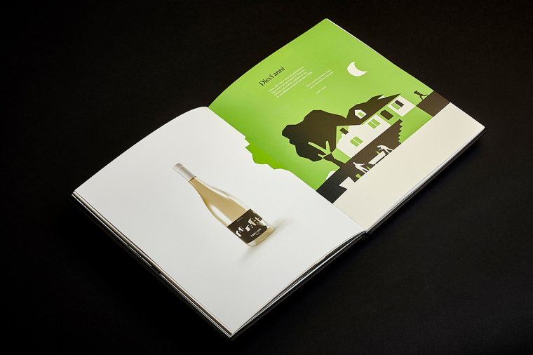 Nuceria Group 國外酒文化宣傳畫冊設計“瓶子里的故事”-溫斯頓邱吉爾和香檳