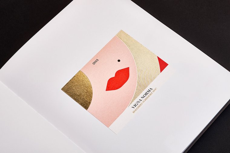 Nuceria Group 國外酒文化宣傳畫冊設計“瓶子里的故事”-諾瑪和紅酒