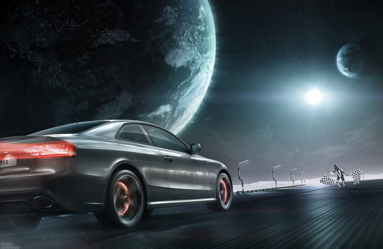 上海海報(bào)設(shè)計(jì)公司欣賞：奇幻的汽車創(chuàng)意海報(bào)設(shè)計(jì)