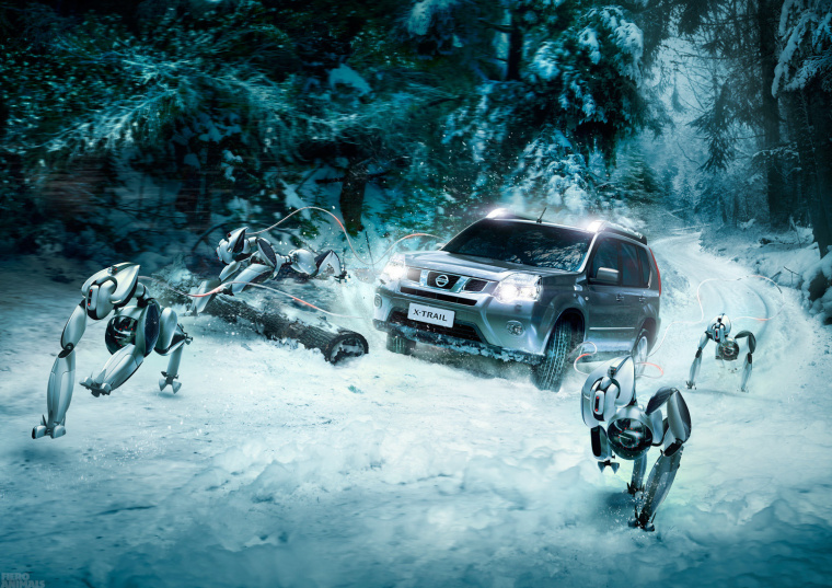 上海海報(bào)設(shè)計(jì)公司欣賞：一組俄羅斯奇幻的汽車創(chuàng)意海報(bào)設(shè)計(jì)