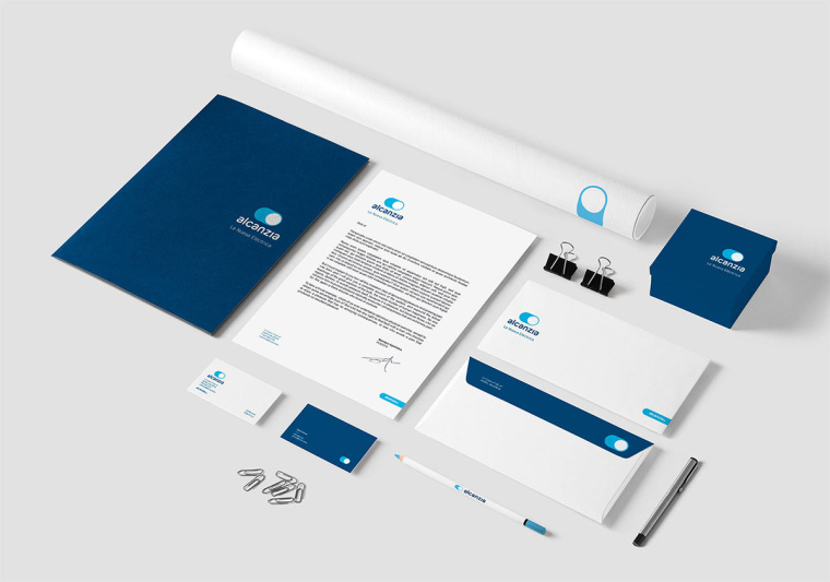 Alcanzia 電力公用事業公司品牌形象重塑設計-VI設計