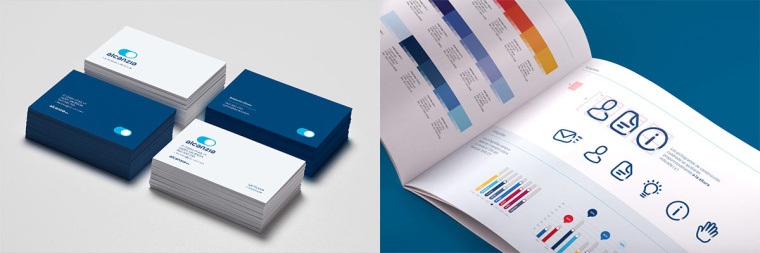 Alcanzia 電力公用事業公司品牌形象重塑設計-VI設計