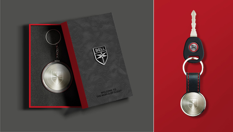 直升飛機公司航空公司Bell酷炫的標志設計，源自蜻蜓的造型靈感