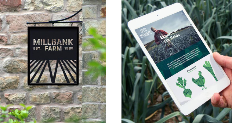 Millbank農場品牌形象設計-logo設計/VI設計