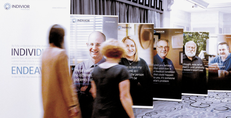 INDIVIOR制藥公司年度報告宣傳畫冊設計