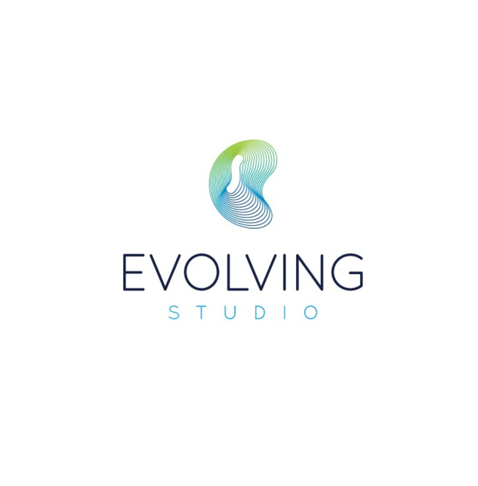 創造現代時尚和高科技印象的幾何logo-意味著運動感的動態形狀。