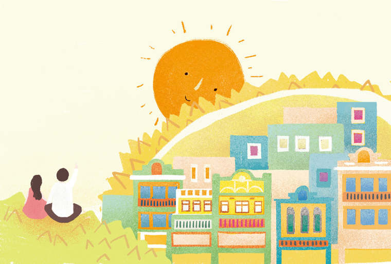 鳳梨酥店“一封情酥”插圖畫式包裝設計“情不自已，酥給了你”