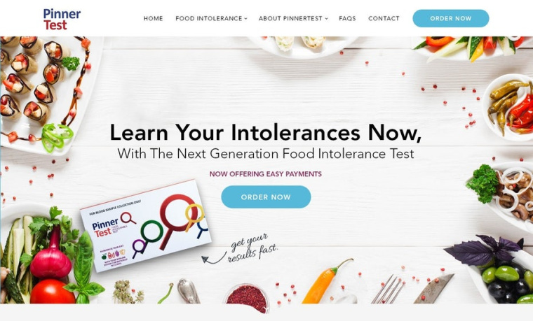 Pinnertest網站設計