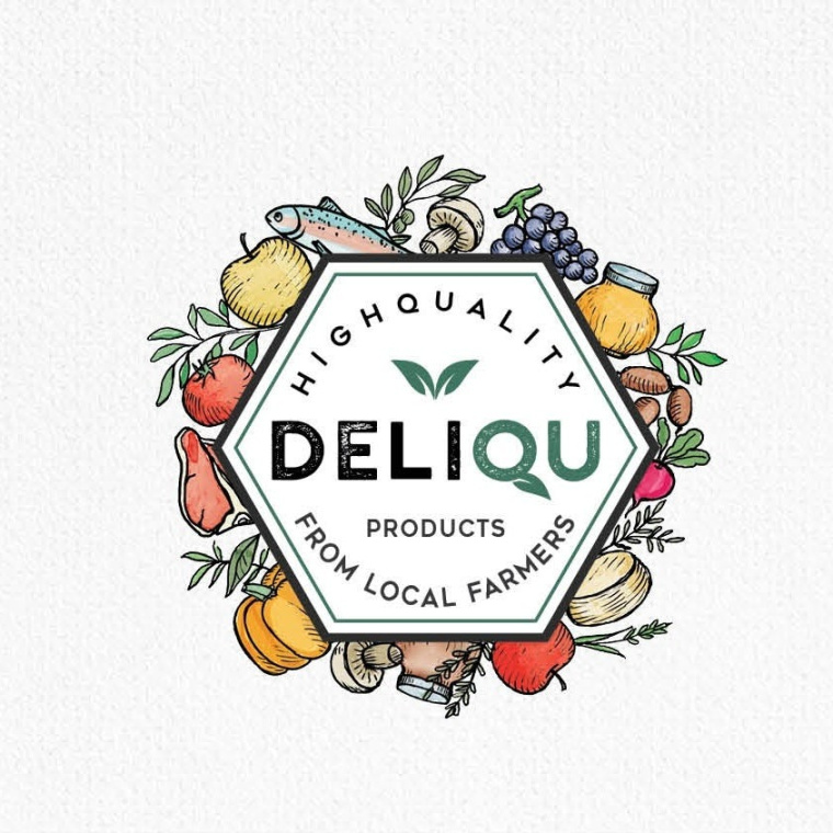 Deliqu標志設計