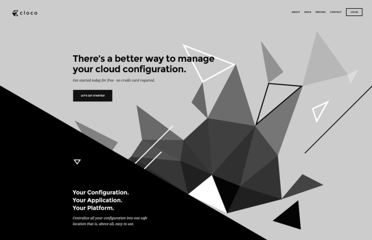 灰色和黑色的網(wǎng)頁設(shè)計