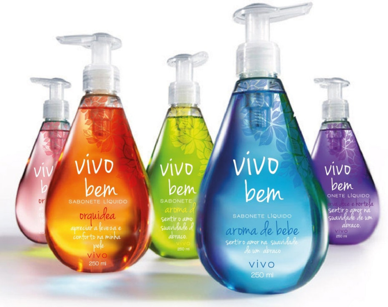 洗手液包裝設(shè)計采用明亮的顏色