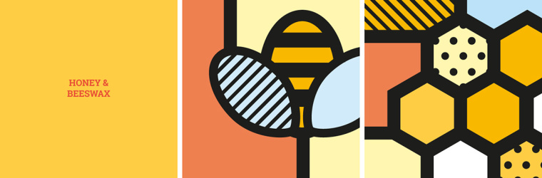 Elo 天然手工肥皂品牌波譜幾何藝術風格包裝設計