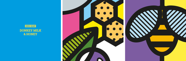 Elo 天然手工肥皂品牌波譜幾何藝術風格包裝設計