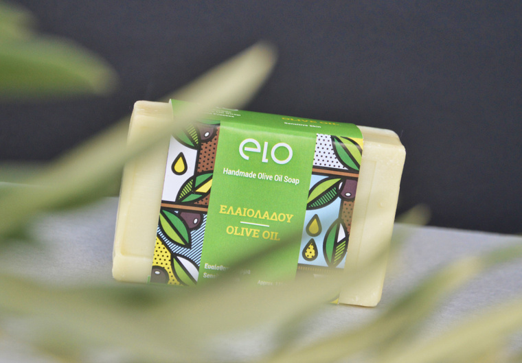 Elo 天然手工肥皂品牌波譜幾何藝術風格包裝設計