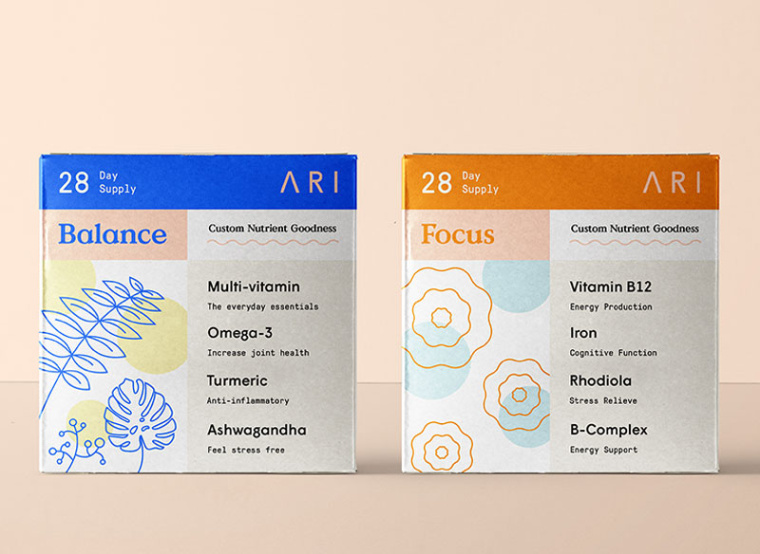 Ari營養保健品logo設計-上海logo設計公司健康保健營養logo靈感