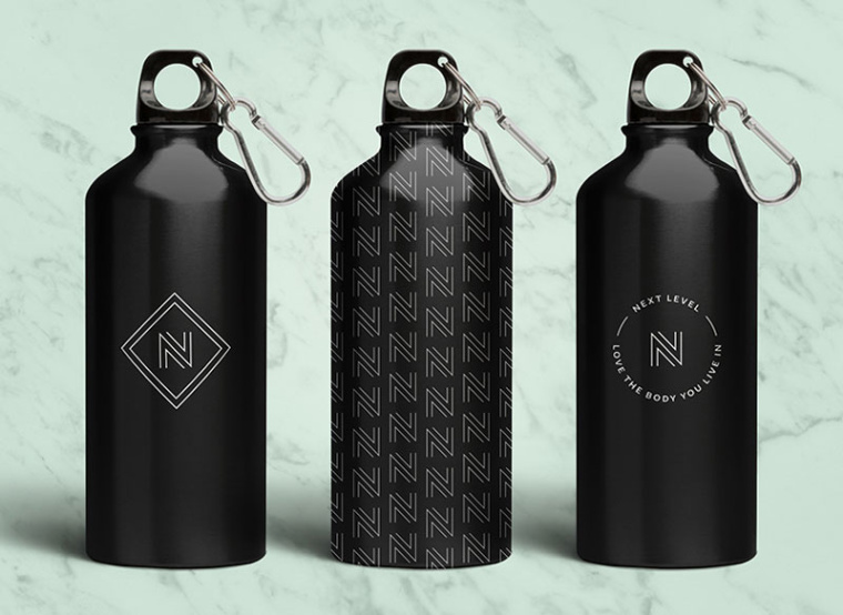 NLN水瓶設計-上海logo設計公司健康保健營養logo靈感