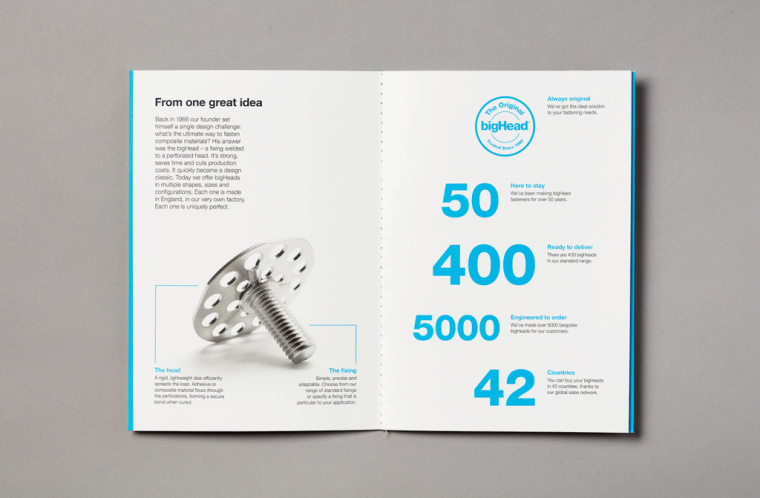 bigHead 英國汽車配件專業緊固件制造商品牌形象設計-畫冊設計