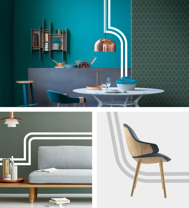 Alinéa法國(guó)家具裝飾公司商場(chǎng)標(biāo)識(shí)logo設(shè)計(jì)與vi形象設(shè)計(jì)-家具賣場(chǎng)墻面效果