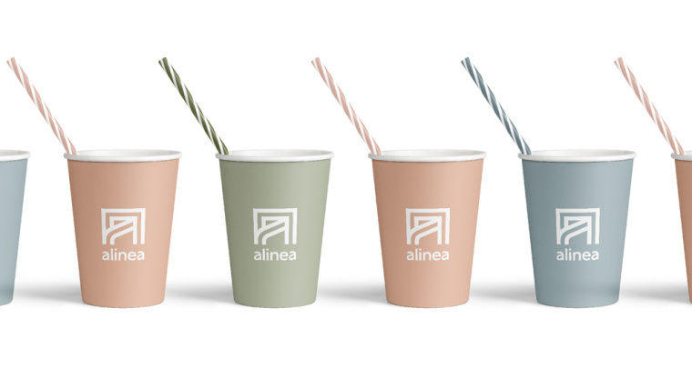 Alinéa法國(guó)家具裝飾公司商場(chǎng)標(biāo)識(shí)logo設(shè)計(jì)與vi形象設(shè)計(jì)-水杯